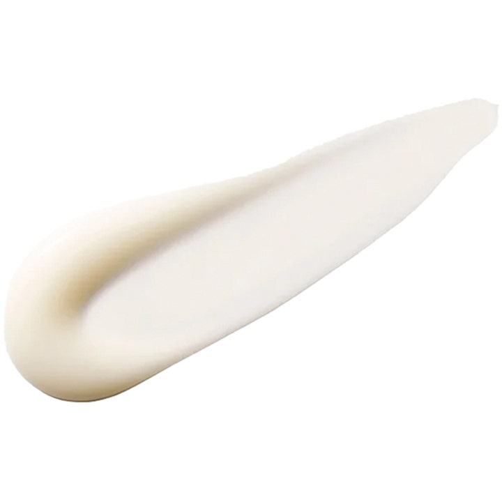 MAC Cosmetics Hyper Real Serumizer 50 ml kosteuttava seerumi on kermainen ja sileä valkoinen koostumuspyyhkäisy.