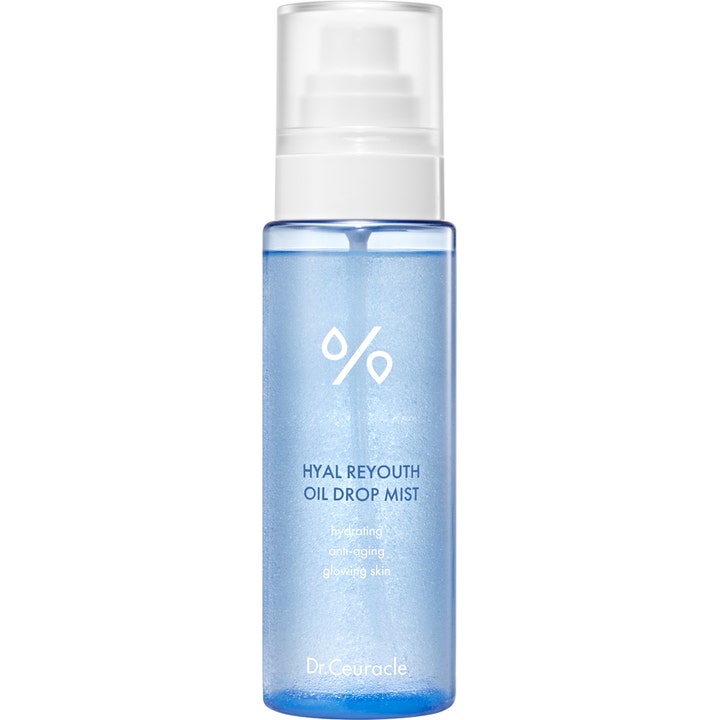 Dr. Ceuracle Hyal Reyouth Oil Drop Mist 110 ml kosteuttava kasvosuihke sinisessä pumppupullossa
