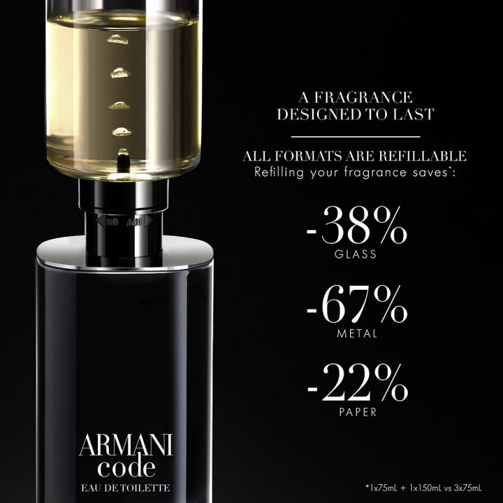 Armani Code Eau De Toilette Refill Pack