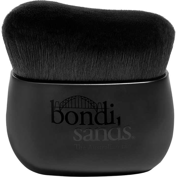 Bondi Sands Body Brush 1 kpl vartalosivellin tasaisen rusketuksen luomiseen musta leveä ja tiheä kaareva harja
