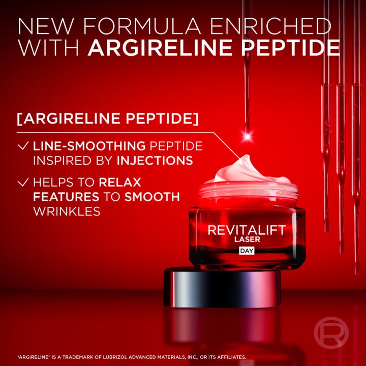 L'Oréal Paris Revitalift Laser Day 50 ml anti-age-päivävoide punaisessa purkissa, kevyt ja nopeasti imeytyvä koostumus