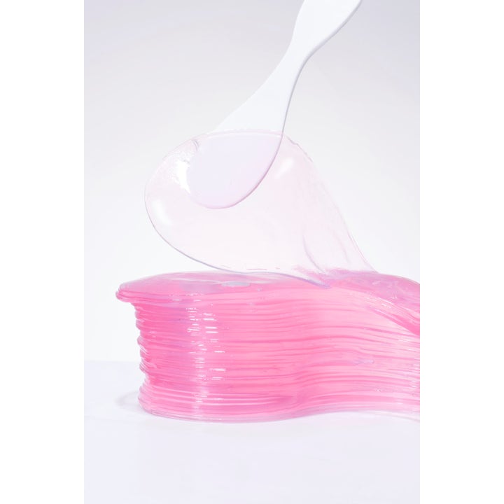 COSRX The Peptide Collagen Hydrogel Eye patch 60 kpl silmänympäryslaput pino vaaleanpunaisia lappuja ja lasta