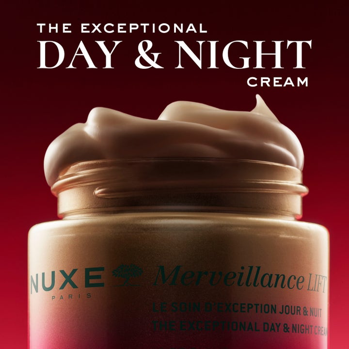 Nuxe Merveillance Lift Exceptional Cream 75 ml kiinteyttävä päivä- ja yövoide täyteläisellä koostumuksella kultaisessa purkissa