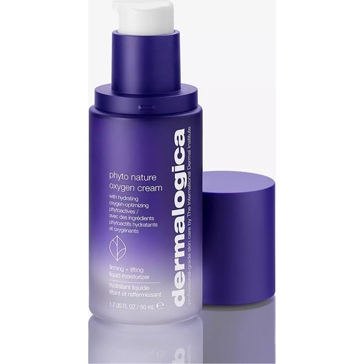 Dermalogica Phyto Nature Oxygen Cream 50 ml kiinteyttävä päivävoide violetissa pullossa silottaa ja kosteuttaa ihoa.