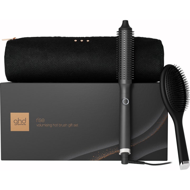 Rise Volumising Hot Brush - Festive Gift Set in Black