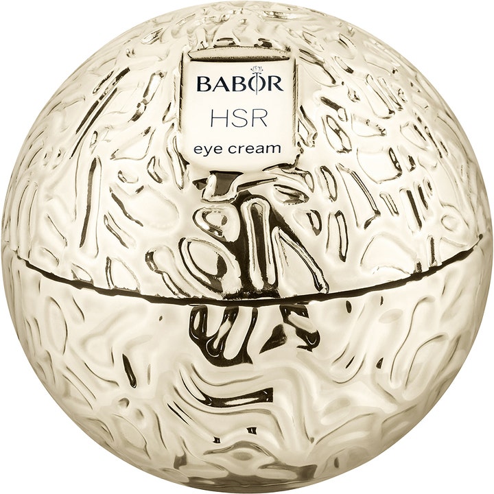 Babor HSR eye cream 30 ml kiinteyttävä silmänympärysvoide ylellisessä kultaisessa pallonmuotoisessa purkissa
