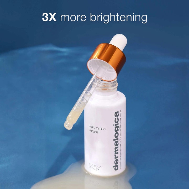 Dermalogica Biolumin-C Serum 30 ml kirkastava seerumi ja pipetti 3X more brightening tekstillä