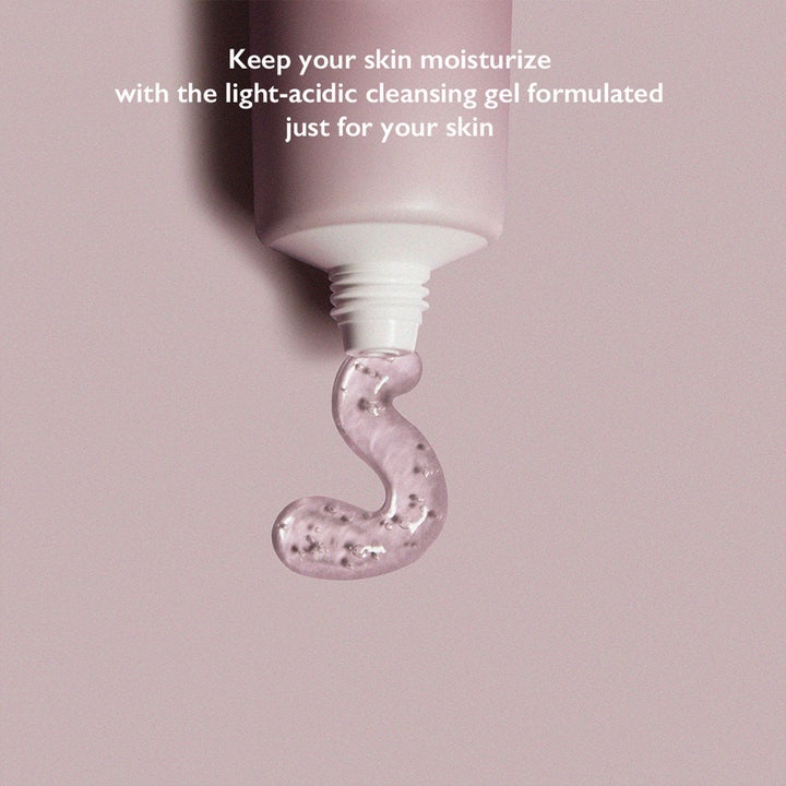 haruharu wonder Black Rice Moisture 5.5 Soft Cleansing Gel 100 ml kosteuttava puhdistusgeeli ja kirkas geelikoostumus.