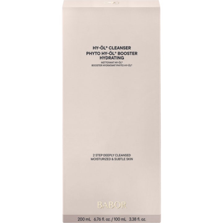 Babor HY-ÖL & Phyto Hydrating Booster Hydrating Set 300 ml kosteuttava ihonhoitosetti vaaleanbeige pahvipakkaus
