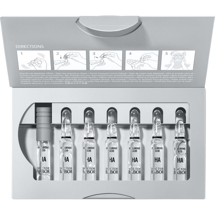 Babor DOC 10d Hyaluronic Acid Ampoule Serum Concentrate 14 ml kosteuttava seerumi harmaassa ulkopakkauksessa