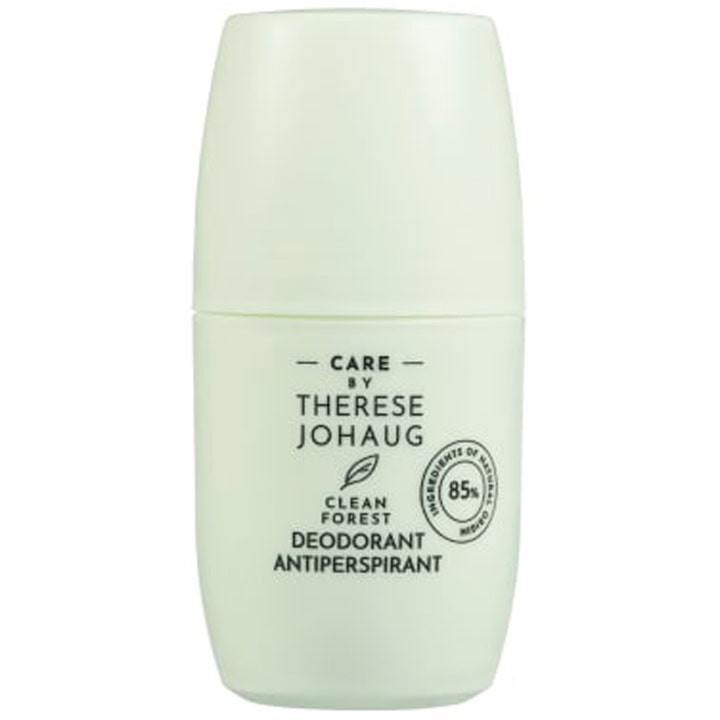 Care by Therese Johaug Clean Forest Deodorant Antiperspirant 50 ml suojaava antiperspirantti vaaleanvihreässä roll-on-pullossa