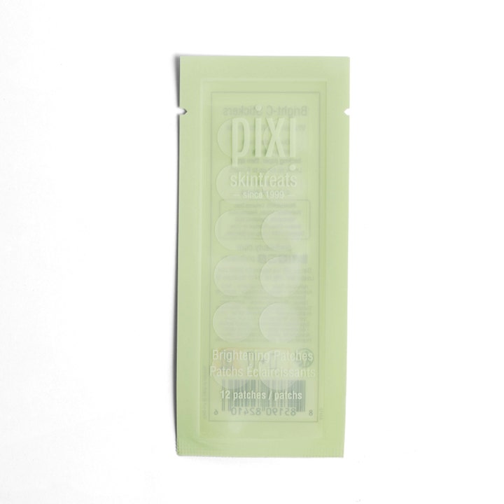 Pixi Bright-C Stickers 24 kpl kirkastava C-vitamiini täsmähoito vaaleanvihreässä läpikuultavassa pussissa