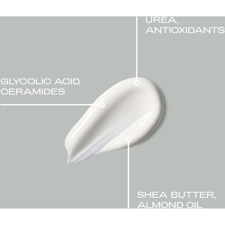 Bodyologist Soft Sole Foot Cream 100 ml pehmentävä jalkavoide valkoinen ureaa ja glykolihappoa sisältävä koostumus.