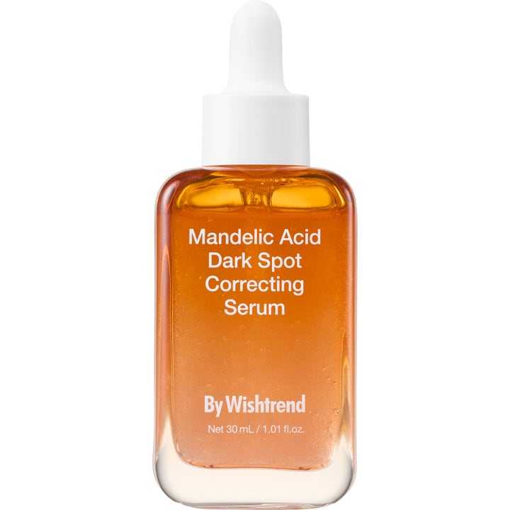 By Wishtrend Mandelic Acid Dark Spot Correcting Serum 30 ml pigmenttiläiskiä vaalentava seerumi oranssissa pipettipullossa.