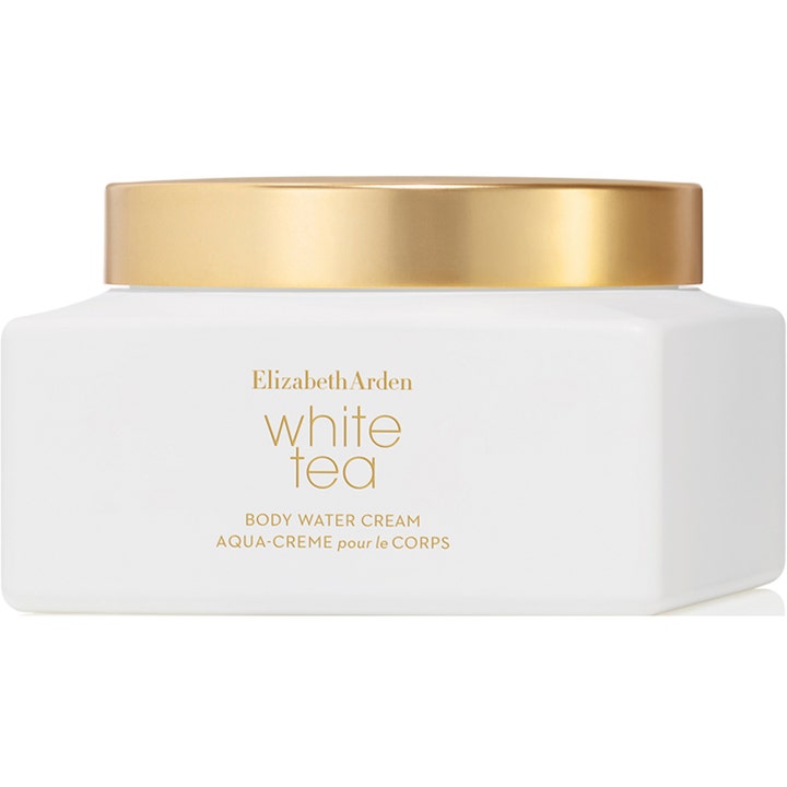 Elizabeth Arden White Tea Body Water Cream 225ml kosteuttava vartalovoide valkoisessa purkissa kultaisella kannella