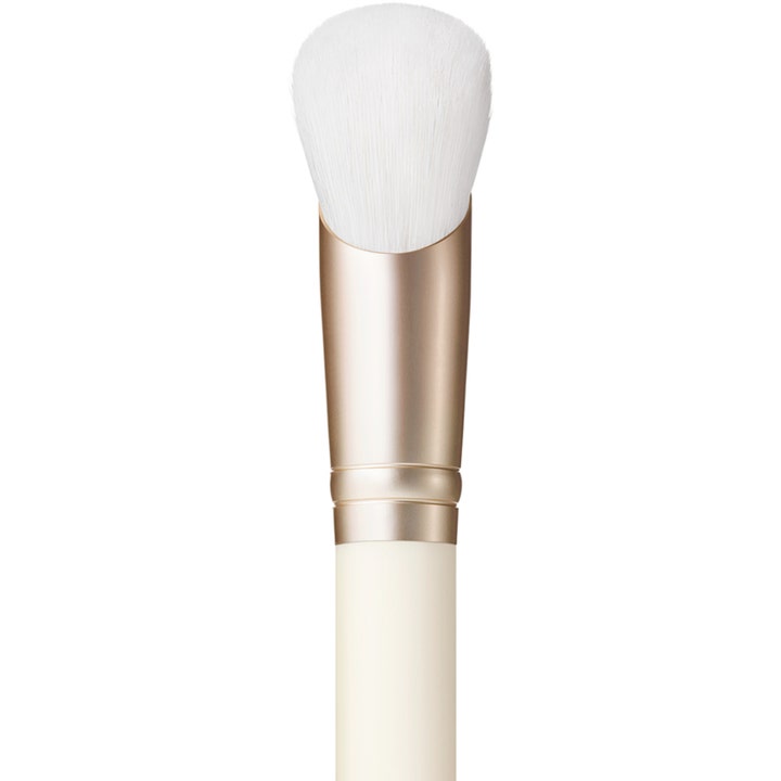MAC Cosmetics Serum + Moisturizer Brush 1 kpl ihonhoitosivellin valkoisella harjaspäällä ja kultaisella holkilla.