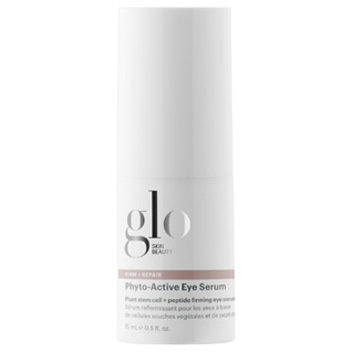 Glo Skin Beauty Phyto-Active Eye Serum 15 ml kiinteyttävä ja korjaava silmänympäriseerumi valkoisessa pumppupullossa