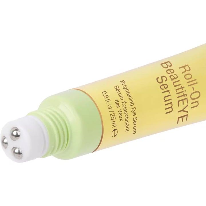 Pixi Roll-On BeautifEYE Serum 25 ml kirkastava silmänympärysseerumi, jossa on kolme viilentävää metallipalloa.