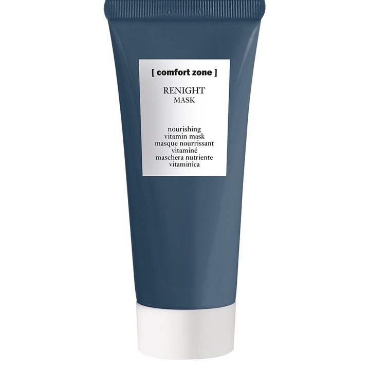 Comfort Zone Renight Mask 60 ml ravitseva vitamiininaamio tummansinisessä tuubissa valkoisella korkilla