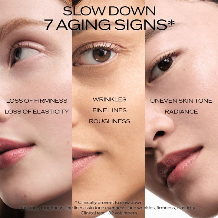 Shiseido Ultimune Power Infusing Concentrate 50 ml vahvistava kasvoseerumi punaisessa pullossa kukan ja tekstuurin kera