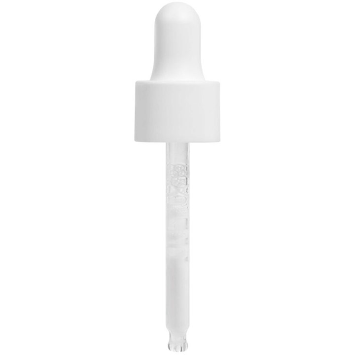 Erborian Skin Therapy Light 30 ml heleyttävä kasvoseerumi ja valkoinen pipetti jossa on kirkasta nestettä.