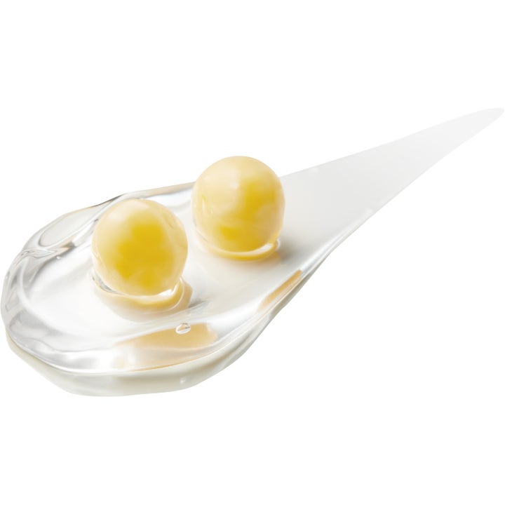 Medicube Deep Vita C Capsule Cream 55 g kirkastava kasvovoide kaksi keltaista vitamiinikapselia kirkkaassa geelissä