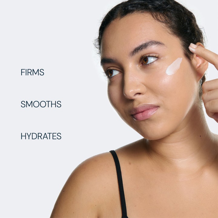 Elemis Pro-Collagen Marine Cream 50 ml päivävoide sekä ainesosat Padina Pavonica ja leväuutteet.