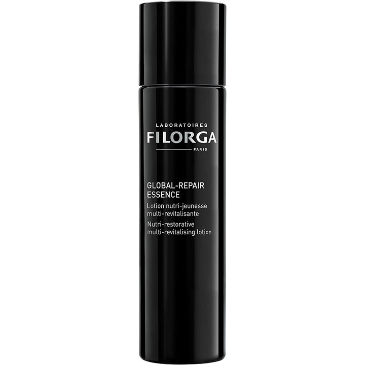 Filorga Global-Repair Essence 150 ml elvyttävä ja ravitseva hoitovesi tyylikkäässä mustassa lieriöpullossa