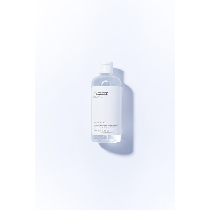 Mixsoon Bifida Toner 300 ml vahvistava kasvovesi kirkkaassa muovipullossa valkoisella etiketillä.
