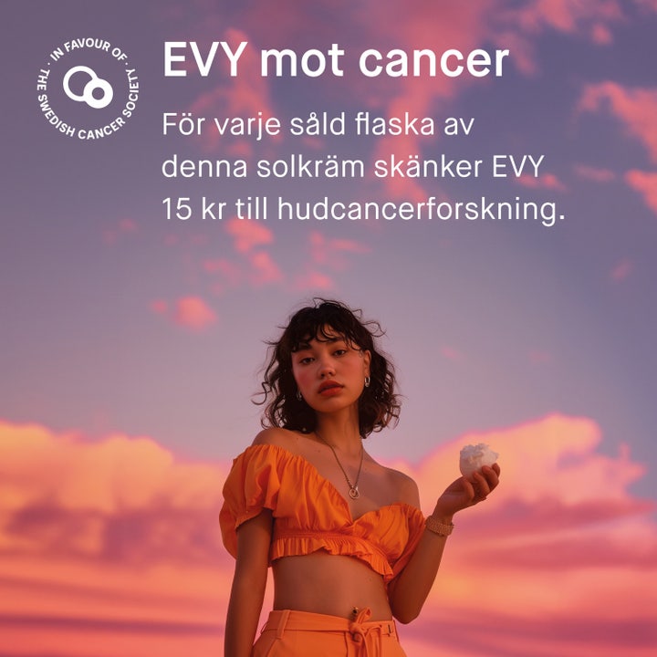 EVY Technology Melanoma Awareness Defence Face Mousse 75 ml aurinkovoide kasvoille antaa 8h Certified Long Lasting suojan.