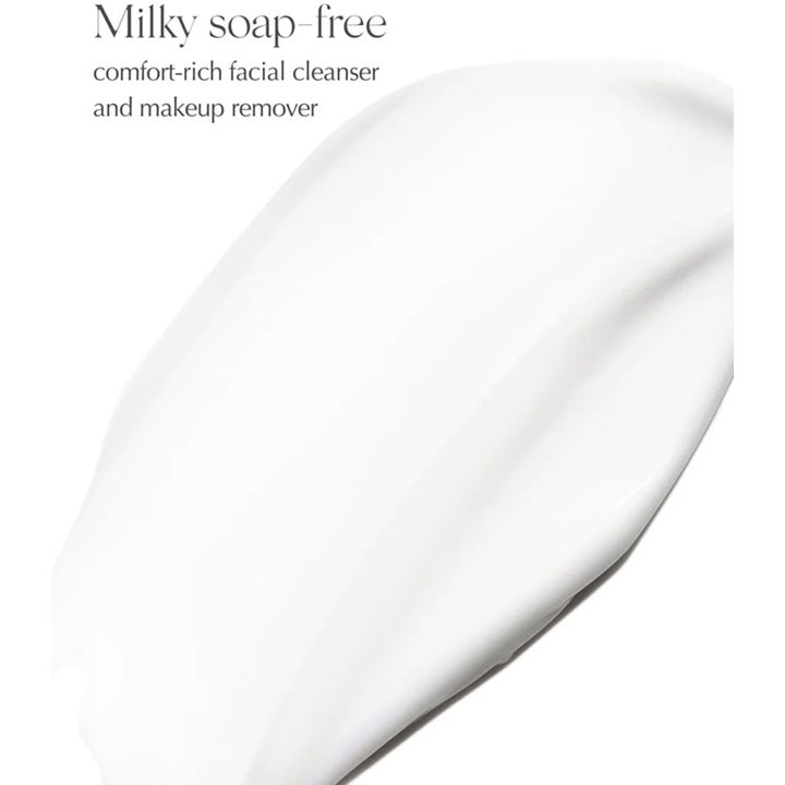 Exuviance Gentle Cream Cleanser 212 ml puhdistusvoide on saippuaton ja maitomainen valkoinen täyteläinen voidekoostumus.