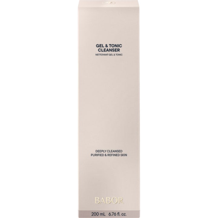 Babor Gel & Tonic Cleanser 200 ml puhdistusgeeli vaaleassa pahvipakkauksessa syväpuhdistaa ihoa.