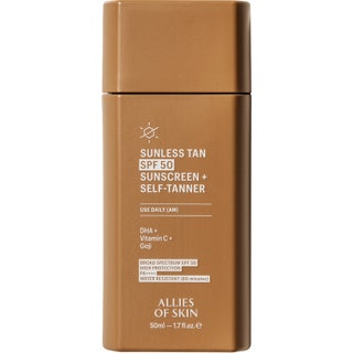 Allies of Skin Sunless Tan SPF 50 Sunscreen + Self-Tanner