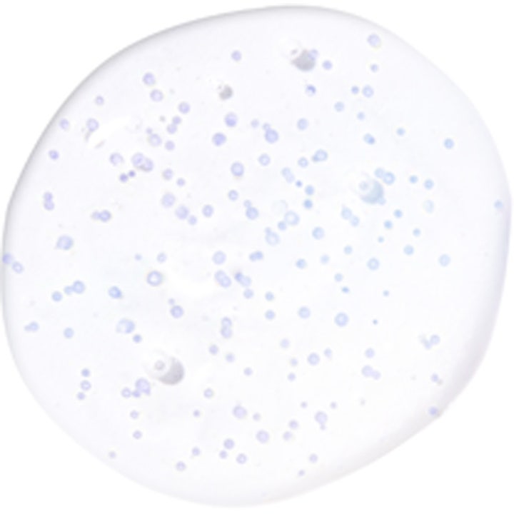 Banila Co Dear Hydration Crystal Glow Essence 50 ml heleyttävä hoitoneste kirkas geelikoostumus jossa on sinisiä kapseleita