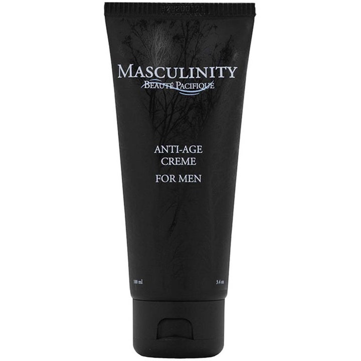 Beauté Pacifique Masculinity Anti-Age Creme 100 ml nuorentava kasvovoide miehille mustassa tyylikkäässä tuubissa